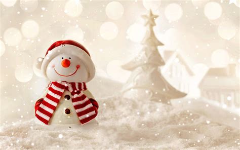 Merry Christmas Snowman Wallpapers Wallpaper Cave