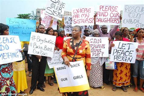 Britain And Us Join Fight To Find Kidnapped Nigerian Girls Daily Mail