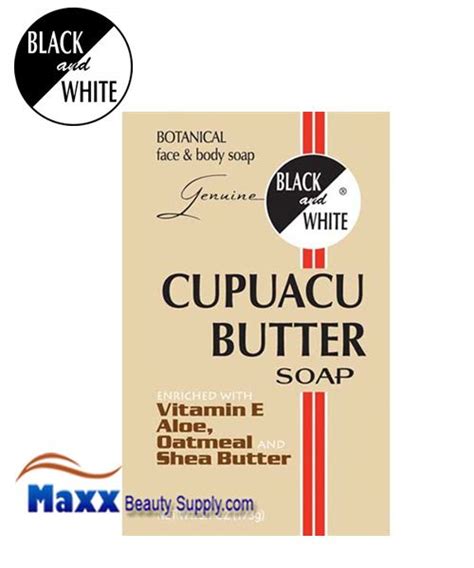 Black And White Cupuacu Butter Soap 61oz 379 Maxxbeautysupply