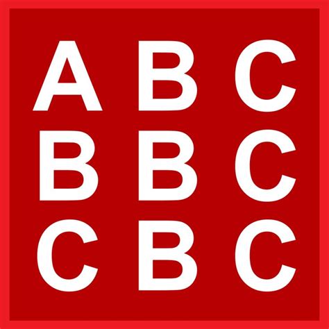 Abc Bbc Cbc Alphabet Writing Abc Cbc