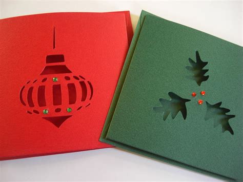 Sweet Pea Design Mini Christmas Laser Cut Cards