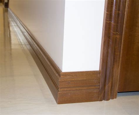 Dirt from mopping the floor, dust and everyday grime eventually make the baseboards look dull and dusty. Interior Wood Casing and Trim Moldings | Baseboard styles ...