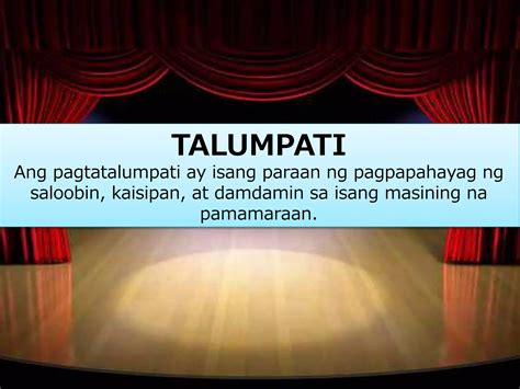 Ang Talumpati At Ilang Mahahalagang Salik Ppt