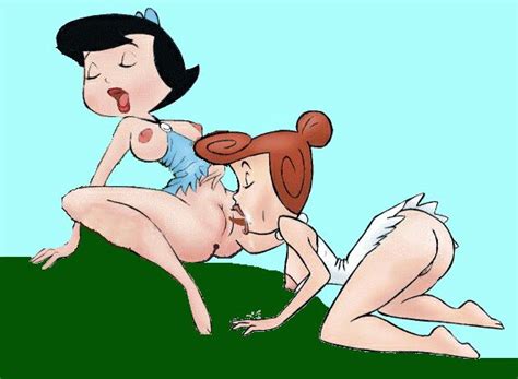 Rule 34 Betty Rubble Female Female Only Hanna Barbera Human Jab Multiple Females Nipples The