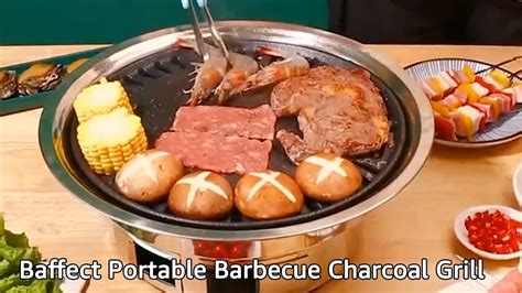 Baffect Mini Portable Korean Barbecue Charcoal Grill Choosing Whats Best For You YouTube