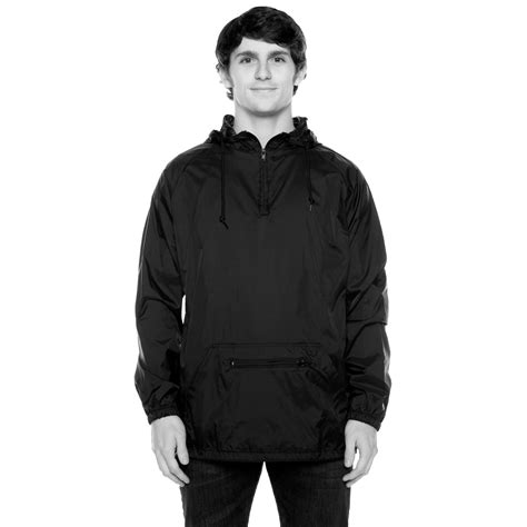 Unisex Nylon Packable Pullover Anorak Jacket Corporate Specialties
