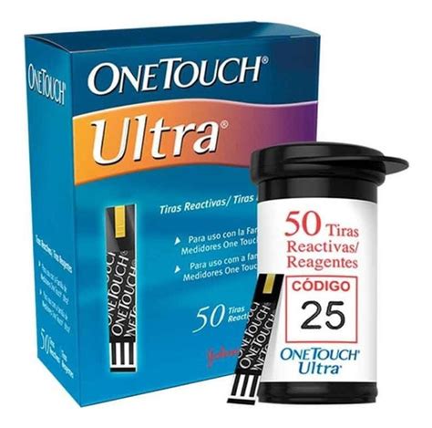 50 Tiras 50 Lancetas One Touch Ultra Ultra Mini Ultra 2 Cuotas Sin