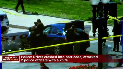 Man Rams Car Into 2 Capitol Police 1 Officer Driver Killed Youtube