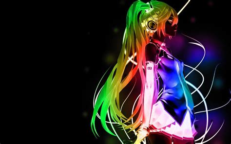 Anime Neon 1920x1080 Wallpapers Wallpaper Cave