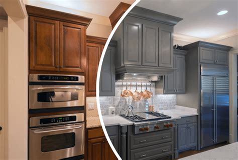 10 Top Kitchen Cabinet Refinishing | Repainting kitchen cabinets, Cost