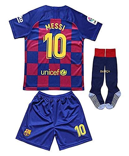 Youyn Barcelona 10 Messi 2018 2019 Home Soccer Jersey