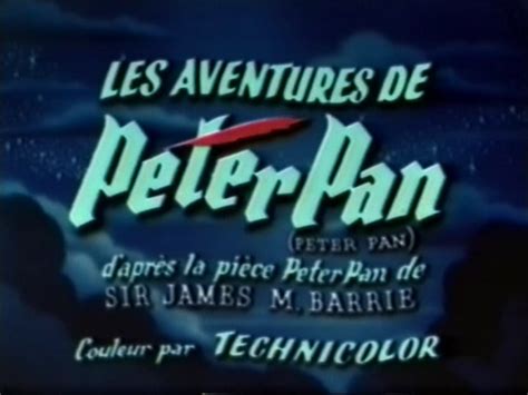 Les Aventures De Peter Pan Peter Pan French Voice Cast Willdubguru
