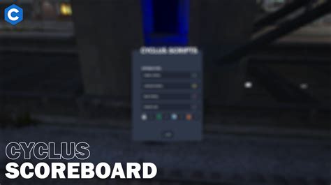 FREE ESX QB Cyclus Scoreboard Releases Cfx Re Community