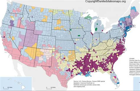 Us Ancestry Map United States Ancestry Map Usa