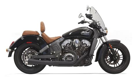 Motorcyclist podcast episode 10, 2021 most manufacturers pour a ton of effort into designing a good system that provides strong power across the rev range, but stock exhausts are still heavily. Bassani 2-Into-1 Exhaust For Indian Scout 2015-2016 - RevZilla