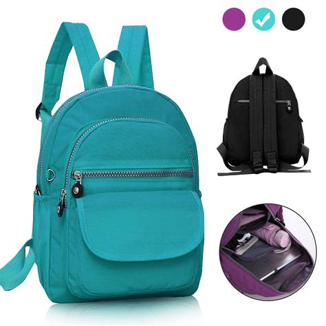 Tsv Tsv Nylon Small Backpack For Women Waterproof Mini Backpacks