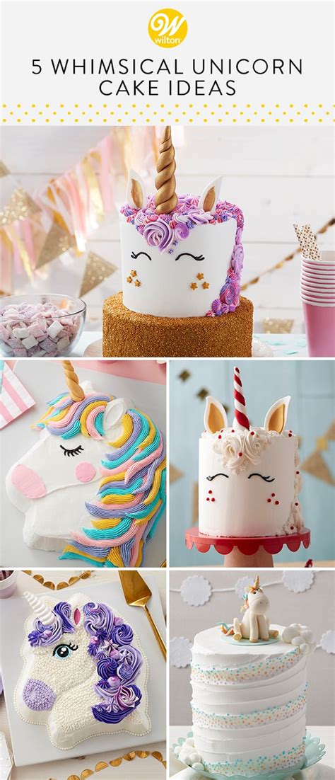 5 Whimsical Unicorn Cake Ideas | Wilton