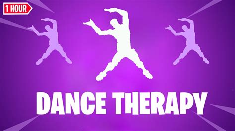 Fortnite Dance Therapy Emote 1 Hour Youtube