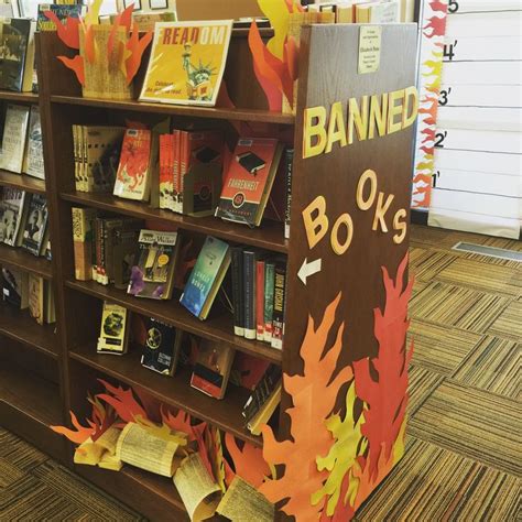 Banned Books Display Banned Books Book Display Banned Books Week