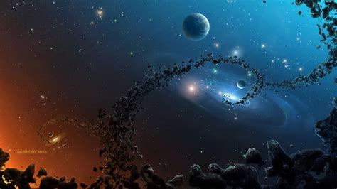 Outer Space Asteroids Wallpapers Hd Desktop And Mobile