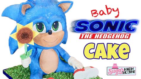 Baby Sonic The Hedgehog Cake Youtube