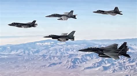 Video Us Air Force Fast Jet Formation Military Aviation Review