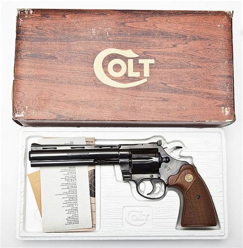 Sold Price Colt Diamondback Revolver 22 Cal Invalid Date Est