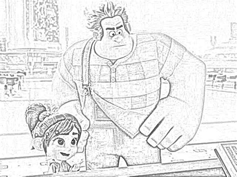 My kids and i were laughing so hard throughout the movie. Coloring Pages: Ralph Breaks the Internet Coloring Pages ...
