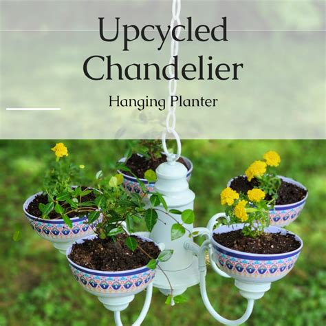 Diy Chandelier Planter My Repurposed Life Rescue Re Imagine Repeat