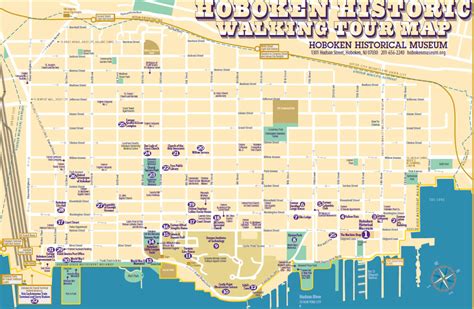 Map Of Hoboken Color 2018