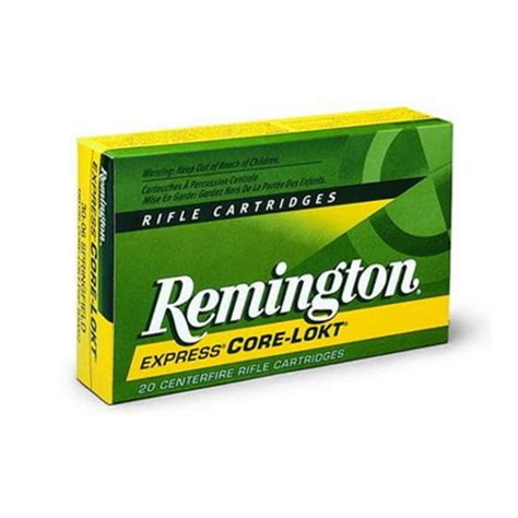 Remington Core Lokt Remington Grain Core Lokt Pointed Soft Point Centerfire Rifle
