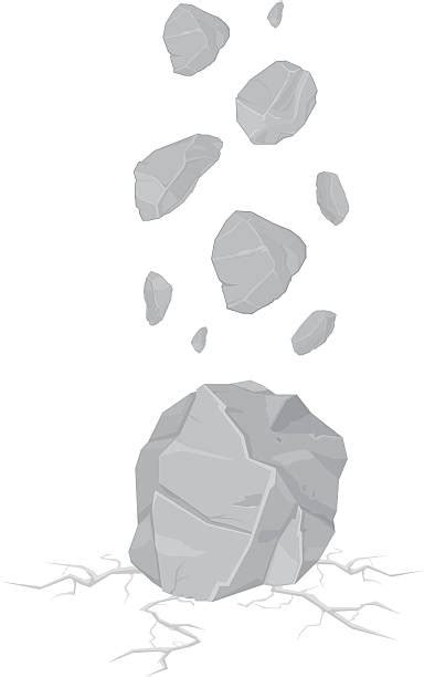 Best Rocks Falling Illustrations Royalty Free Vector Graphics And Clip
