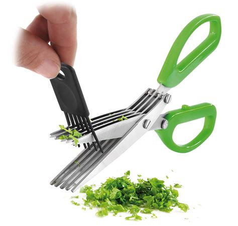 5 Blade Kitchen Scissor For Veggie Cutting And Paper Cutting Kitchen Tool