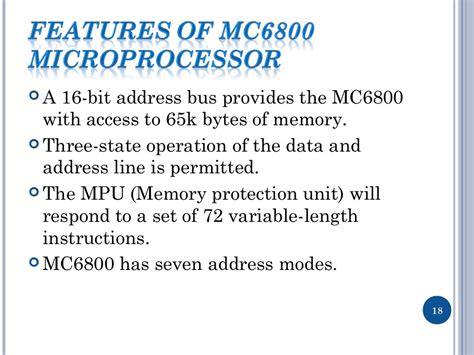 Motorola Microprocessor
