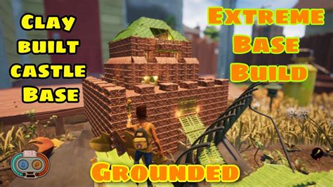 Grounded Extreme Base Build Building A Castle Massive Base Speed