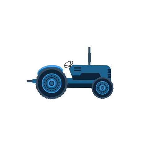Transport Farm Tractors Cartoon Vector Illustration Design. 3D