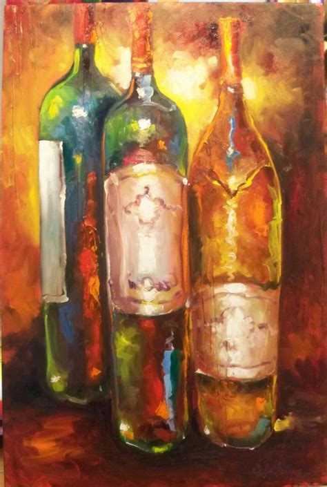 Susan Jenkins Morning Paintings Wine Bottles Wine Painting Painting