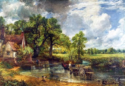 The Hay Wain John Constable 1821 Painting By John Constable Pixels