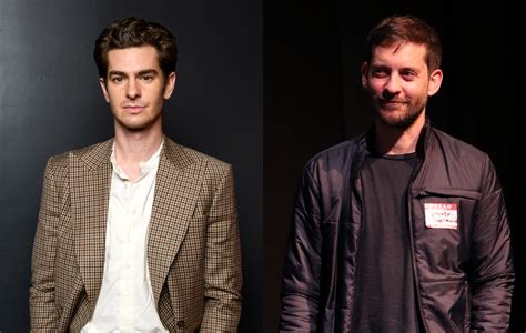 andrew garfield snuck into ‘spider man screening with tobey maguire