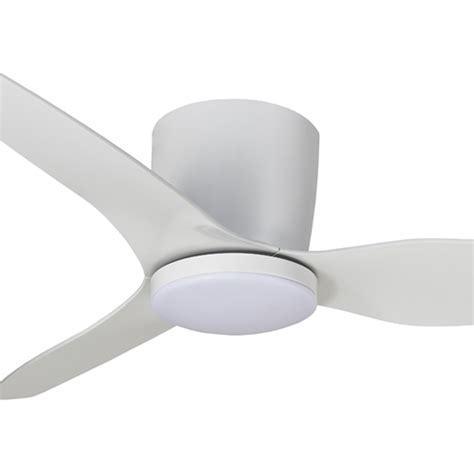 Maple bronze ceiling fan with light: Flush 50