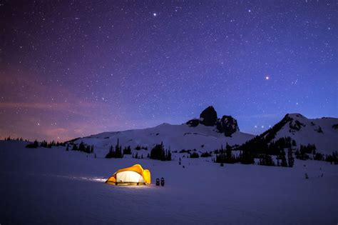Winter Camping In Garibaldi Provincial Park British Columbia Ca
