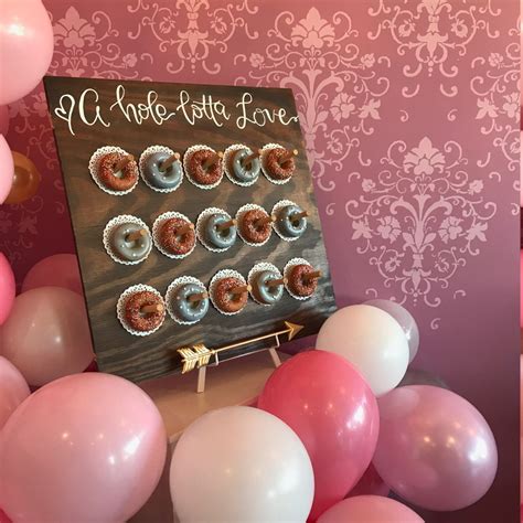 Pcs Donut Wall Donut Board Wedding Birthday Bridal Etsy