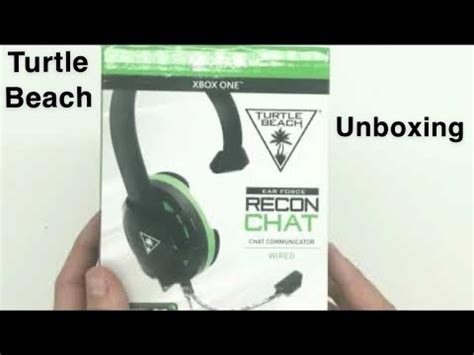 Turtle Beach Recon Chat Headset Unboxing And Review YouTube
