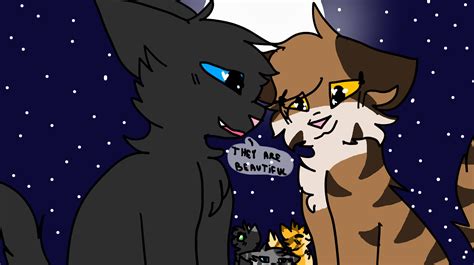 Crowfeather And Leafpool With Their Kits By Annaevil1 On Deviantart