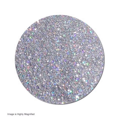 Centauri Silver Ultra Fine Glitter Holographic Sample Bag