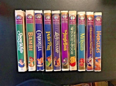 My Disney Vhs Collection Masterpiece