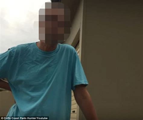 paedophile confronted by coffs coast pedo hunter vigilante in new south wales daily mail