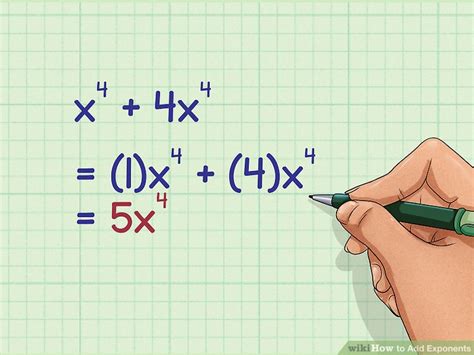2 Easy Ways To Add Exponents With Pictures Wikihow