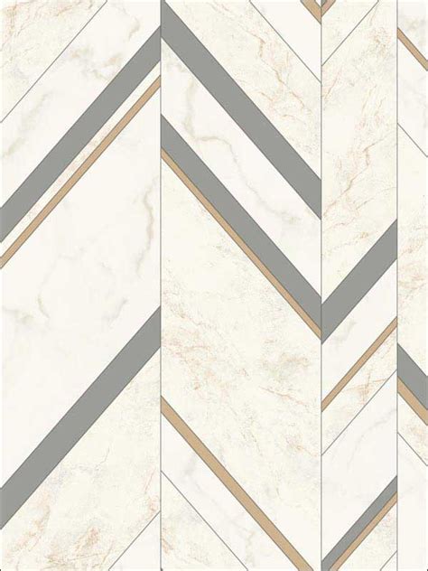 Marble Chevron Grey Gold Wallpaper Mm1803 By York Wallpaper 600x800