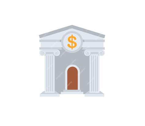 Premium Vector Bank Vector Isolated Icon Bank Emoji Illustration